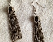 Silver Chain Earrings