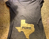 TEXAS MATERNITY SHIRT - custom state maternity shirt