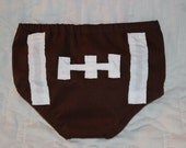 Football Diaper Cover and Bloomers