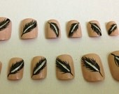 Feather Nail Art