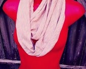 Jersey Knit Infinity Scarf