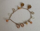 Pretty Earthy Charmed Bracelet