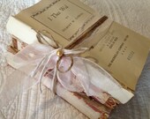 Shabby Chic Book Stack