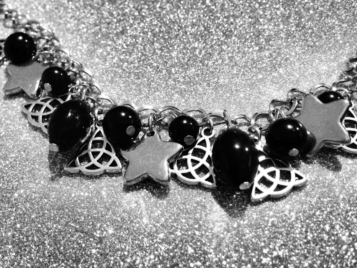 Triquetra Star Charm Bracelet