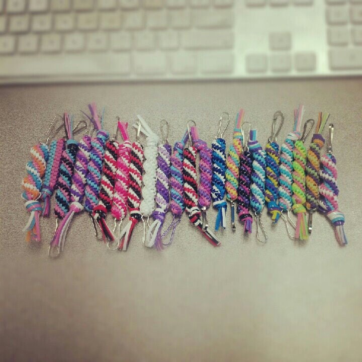 Set of 2 Rexlace Key Chains