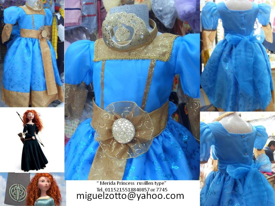 Merida Brave princess costume Valiente Rebelle Disney gold turquoise flower girl pageant bridesmaid medieval bridal graduation bride dress