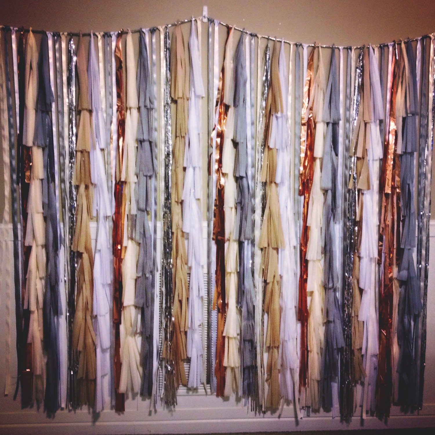 Photo booth backdrop wedding party