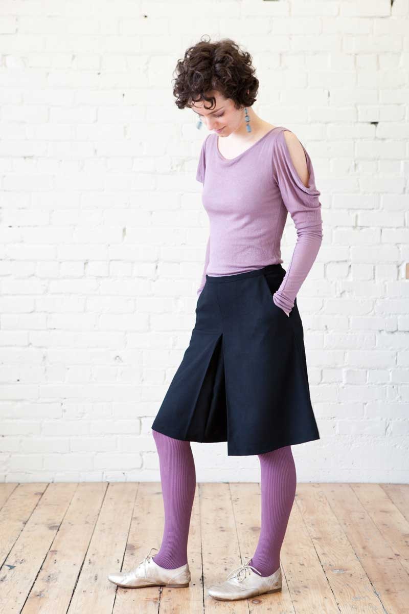 Culotte Split Skirt for Bicycling