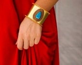 L E A H Center Stone Cuff