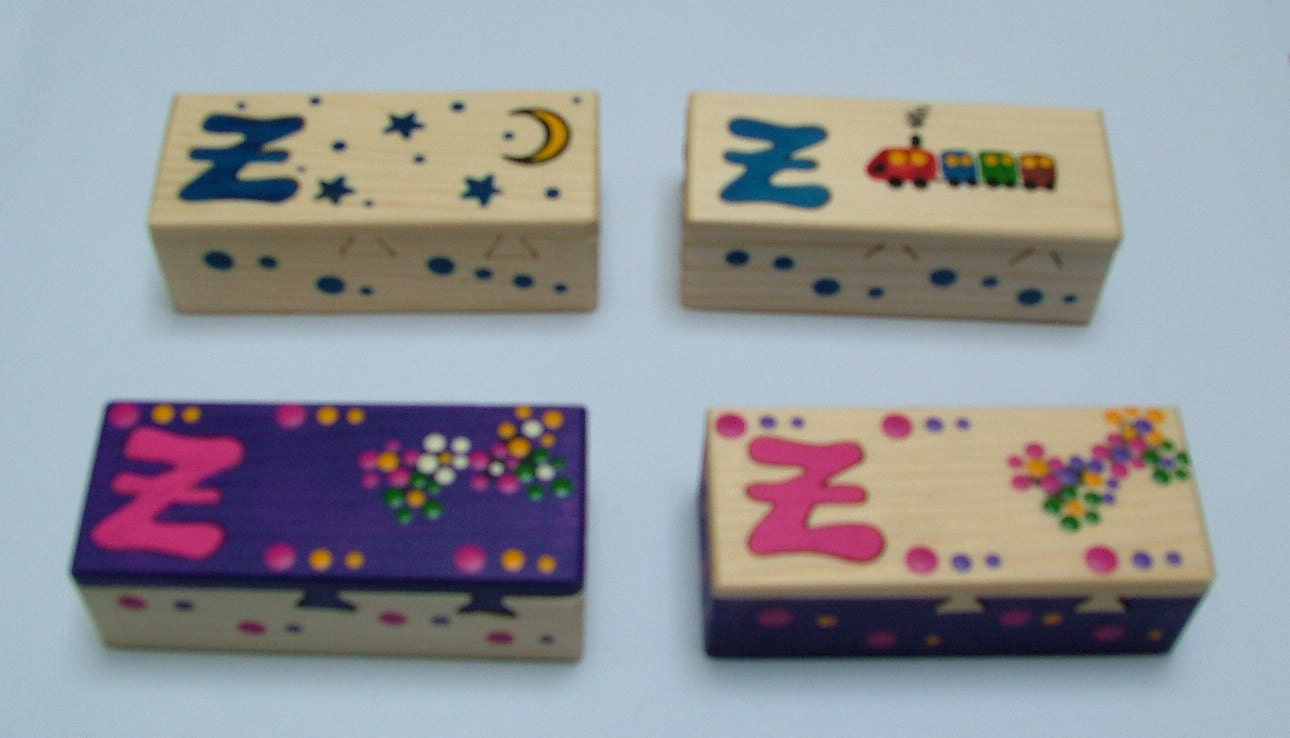Secret Puzzle Boxes (Letter Z)