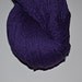 Pure Cotton Reclaimed Yarn Recycled Yarn Purple Plum - 270 yards