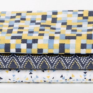 Quilting Cotton Fabrics-Geometric Patterns