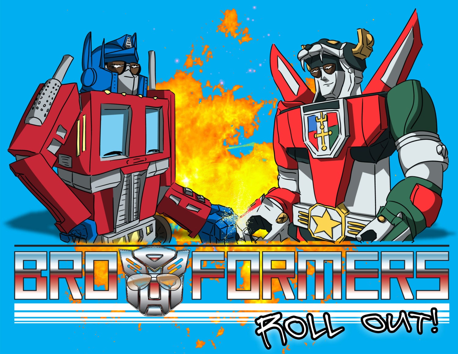 Broformers Print