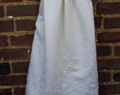Satin and Lace Christening Gown