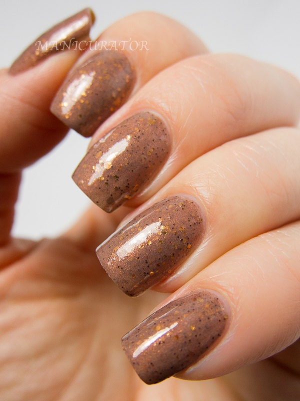 Builder's Tea SHORTY SIZE (.25 fl oz/7 ml) Handmade Nail Lacquer