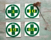 Vintage Industrial Accident Numbers