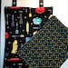 Custom Order - Eco Friendly Reusable Hanging Kitchen Zippered Wet Bag and Dish Cloth Set -You Choose Your Fabric