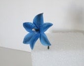 sun orchid blue gumpaste sugar wedding bridal cake topper edible asian inspired oriental themed fathers day