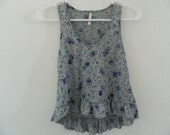 floral crop top