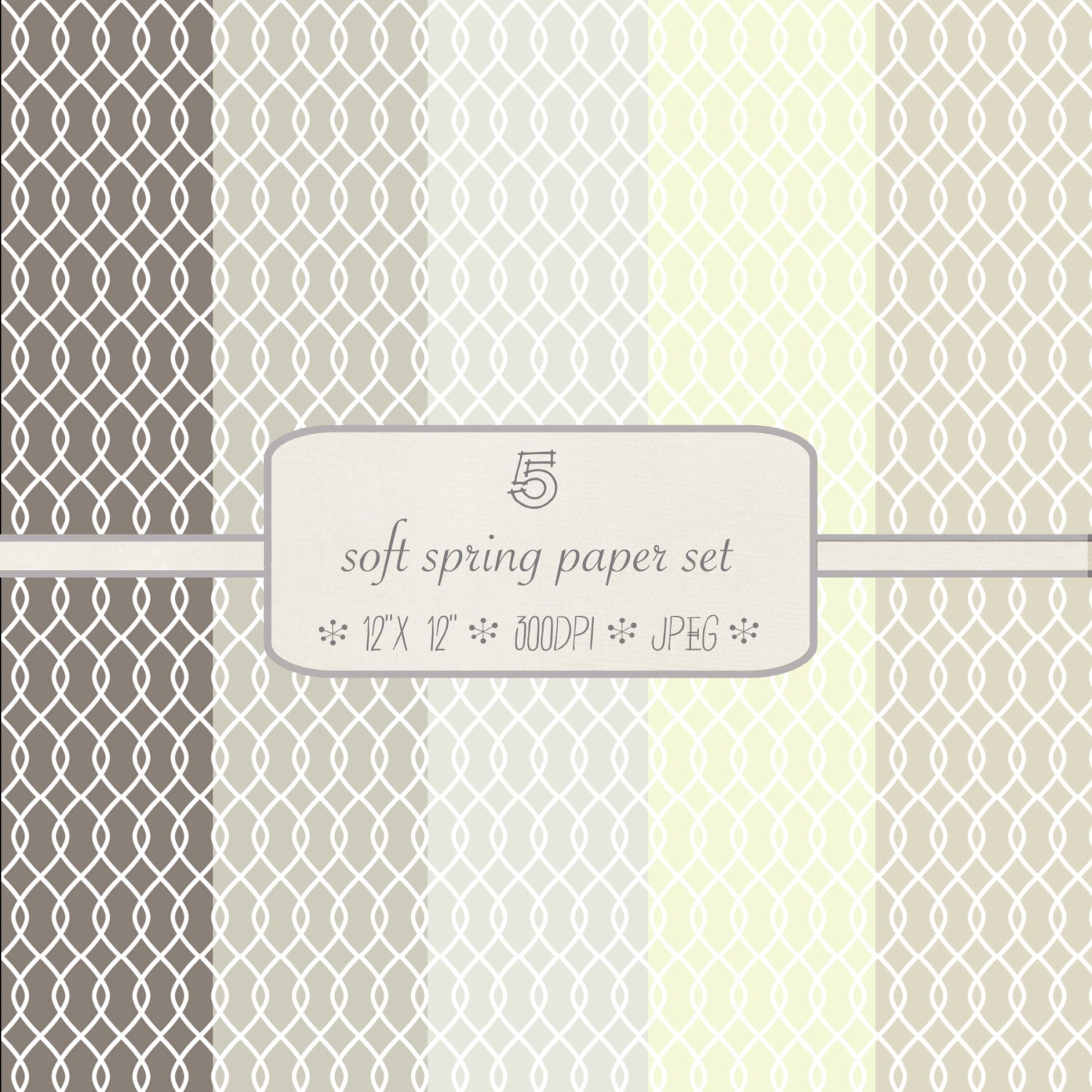 INSTANT DOWNLOAD // Soft Spring Digital Paper Pack // Scrapbook Paper // Modern Photography Backgrounds Il_170x135