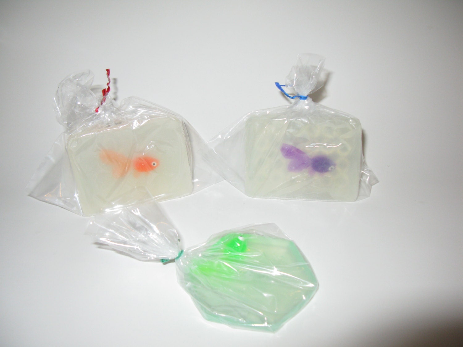 My Pet Fish - handmade soap with fish toy