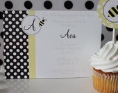 Vintage Bumble Bee Printable Party Invitations : Printable Party Designs by The Tiny Tiara Il_170x135