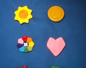 Pokemon Indigo League Badge FULL SET