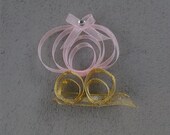 Sculpted Cinderella's Carriage Inspired Hair Bow Hair Clip
