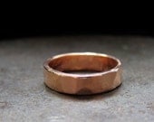 10% OFF 14k rose gold custom wedding band, 5 mm