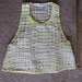 vintage fabric tank top