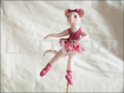 Edible Ballerina Mouse Cake Topper Il_170x135