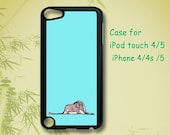 little prince - ipod touch 5 case ,ipod touch 4 case , iphone 4 / 4S case , iphone 5 case ,  in black or white