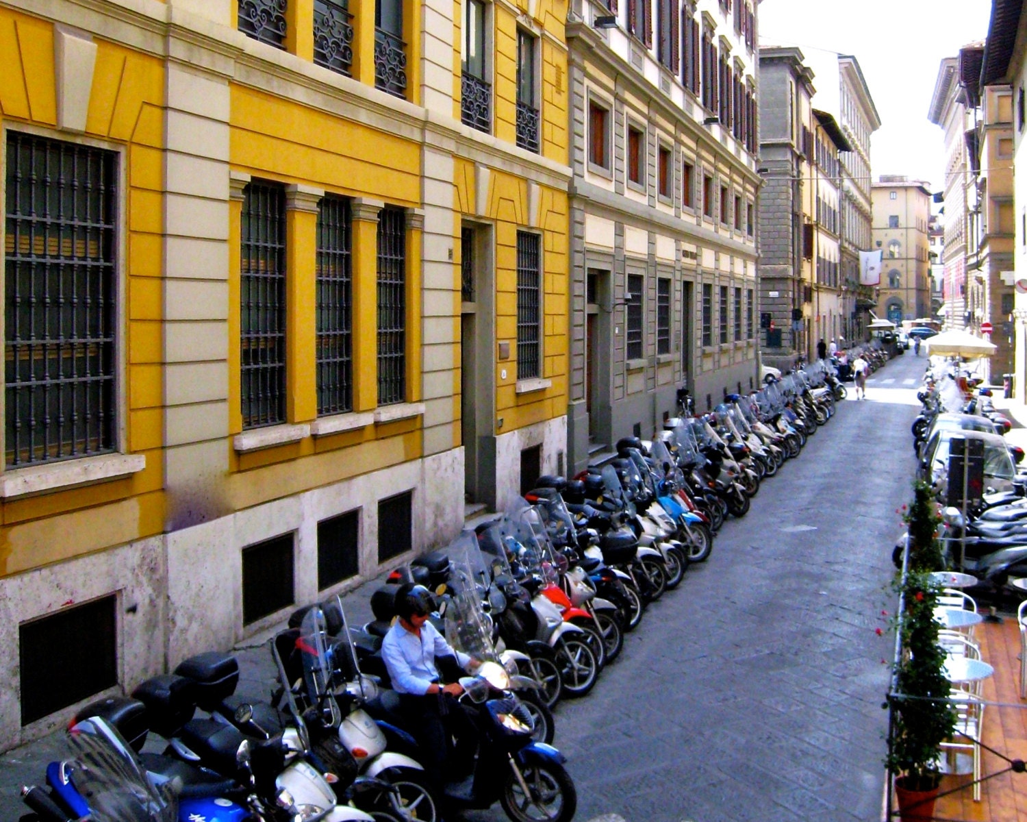 Travel Photography - Transportation Italian Style- Florence, Italy- Italian, Tuscan, European, Fine Art Photography