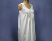 Custom Long Nightgown, cotton, Hand-Made Lingerie,  womens, petite, tall, plus size,