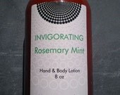 INVIGORATING: Rosemary Mint Body Lotion