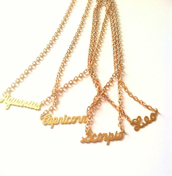 Wrist Soirée: Astrology Necklaces