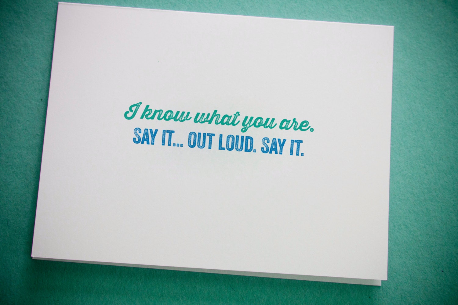 Vampire - Birthday Card