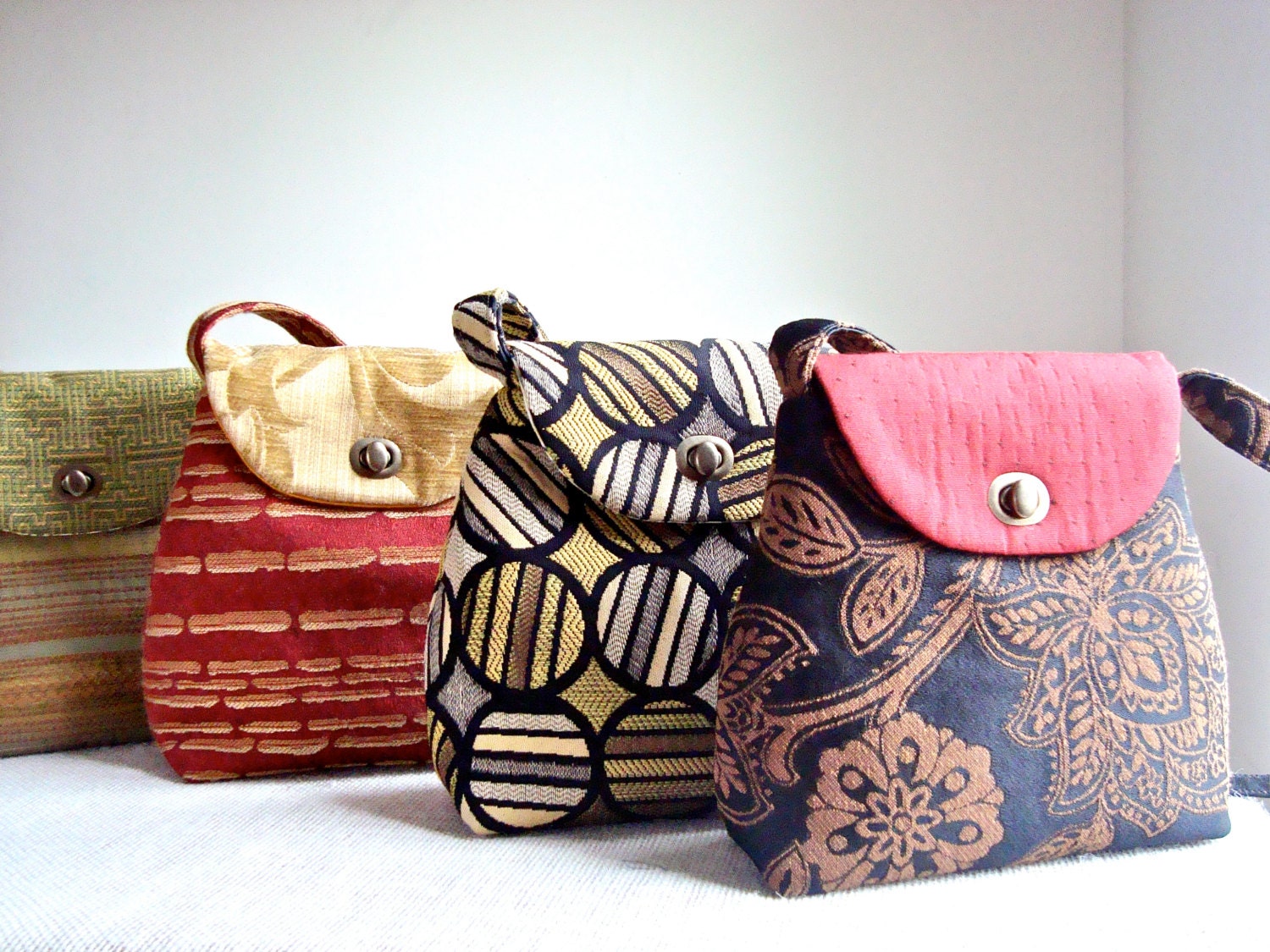 Fabric Bags and Purses - Customize your own Handmade Handbags