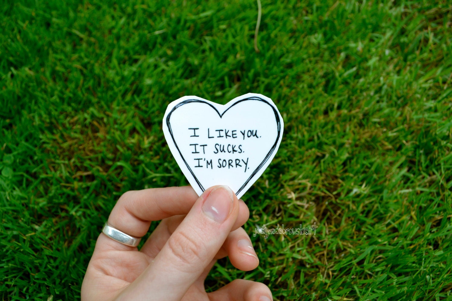 I Like You it Sucks Sticker (Set of Three)
