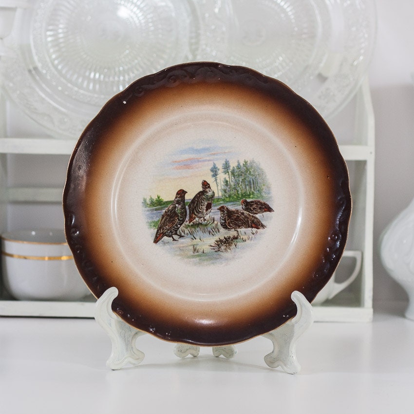 Antique Wall Hanging Plates At Helengballo Blog