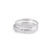 3 Above the Knuckle Silver rings - Z Classic Silver Combo - set of 3 rings stackable midi rings