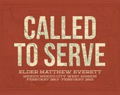 11x14 LDS Missionary Poster