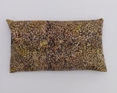 Brown and Pink Batik Relaxing Flax Seed Pillow