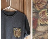 Hunting Print Paige's Pocket Tee