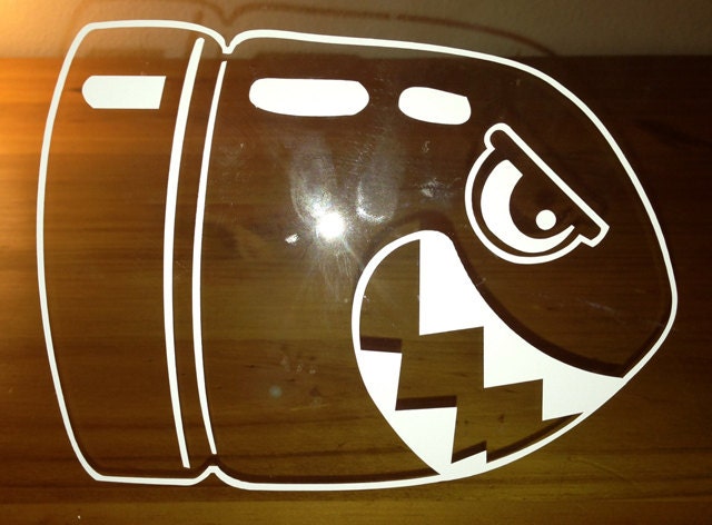 Bullet Bill Decal