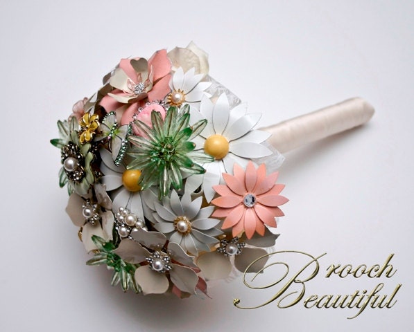 DEPOSIT for a (LARGE) Custom Made  Brooch  Bouquet