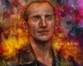 Doctor Who Christopher Eccleston 5x7 Print (Signed by Barry Sachs)