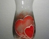 Heart Mug (Two Hearts), Hand Painted