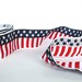 American Stars & Bars Ribbon Trim Vintage Sewing Supplies Red White Blue American Flag Patriotic 4th of July