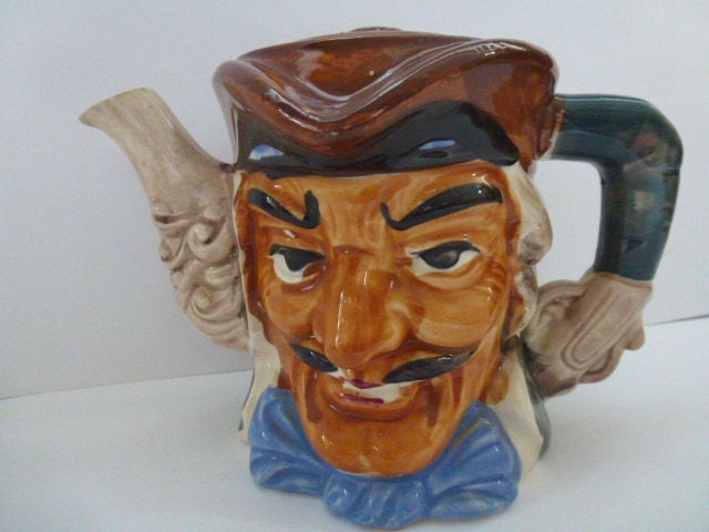 Toby Tea Pot Pirate Pottery